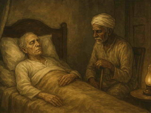 পুরাতন ভৃত্য (কথা ও কাহিনী কাব্যগ্রন্থ থেকে সংগৃহীত )